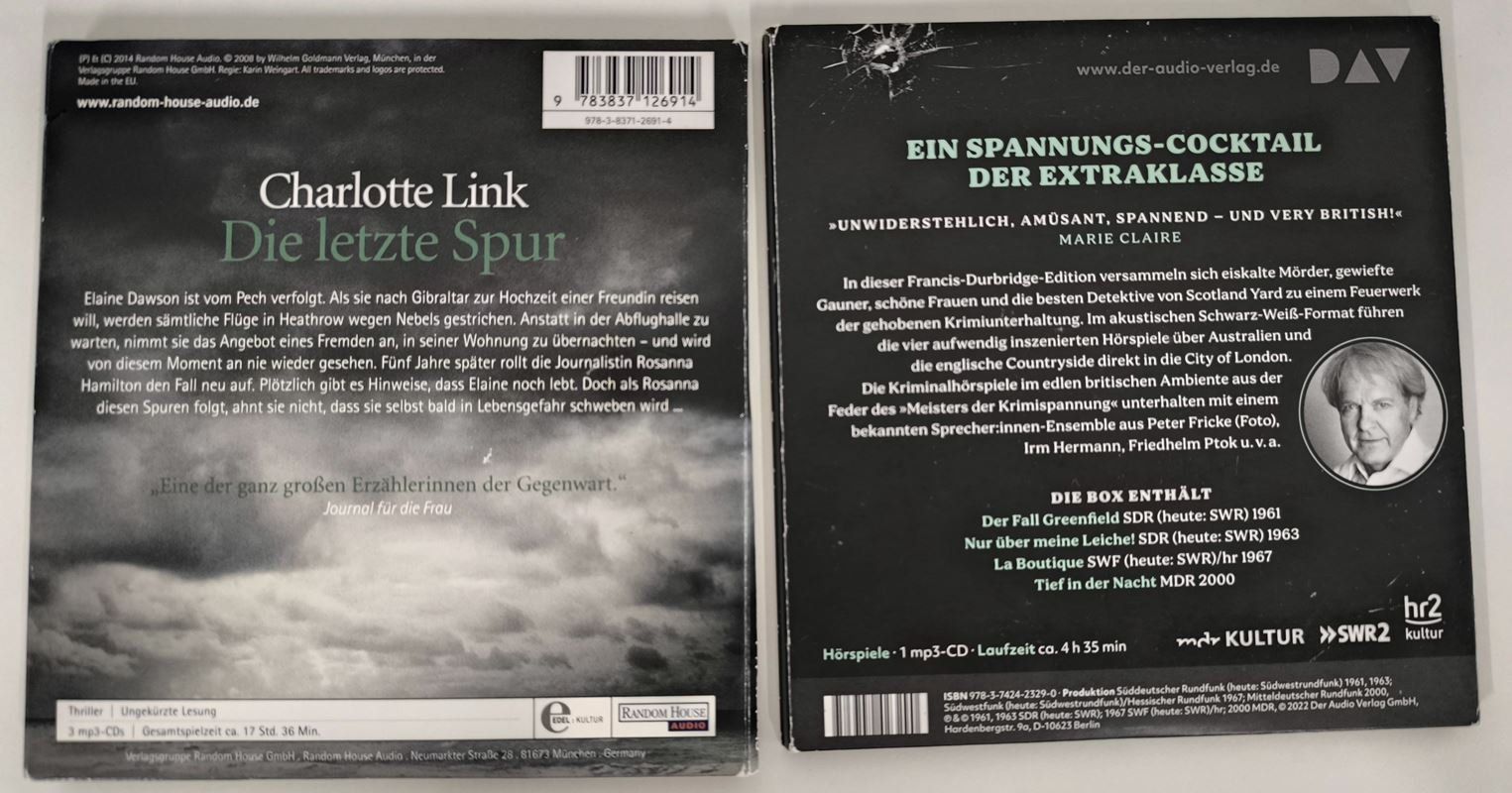 Audiolibri: Hörbücher – Usato da Rüti ZH venduto da Restwert_Rueti_ZH 4
