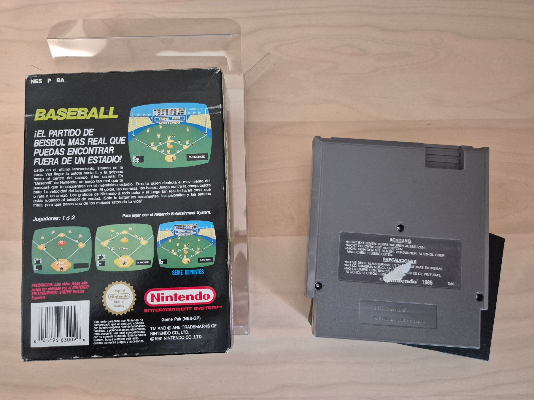 Giochi: NES: Baseball inkl. OVP – Usato da Bern venduto da Benben1 1