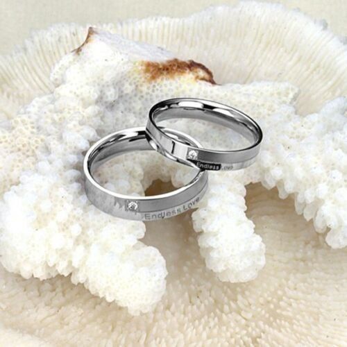 Anelli: 2 Ring Allianzring Endless Love Trauring Bague Alliance – Nuovo (secondo la descrizione) da Prilly venduto da ilyria73 3