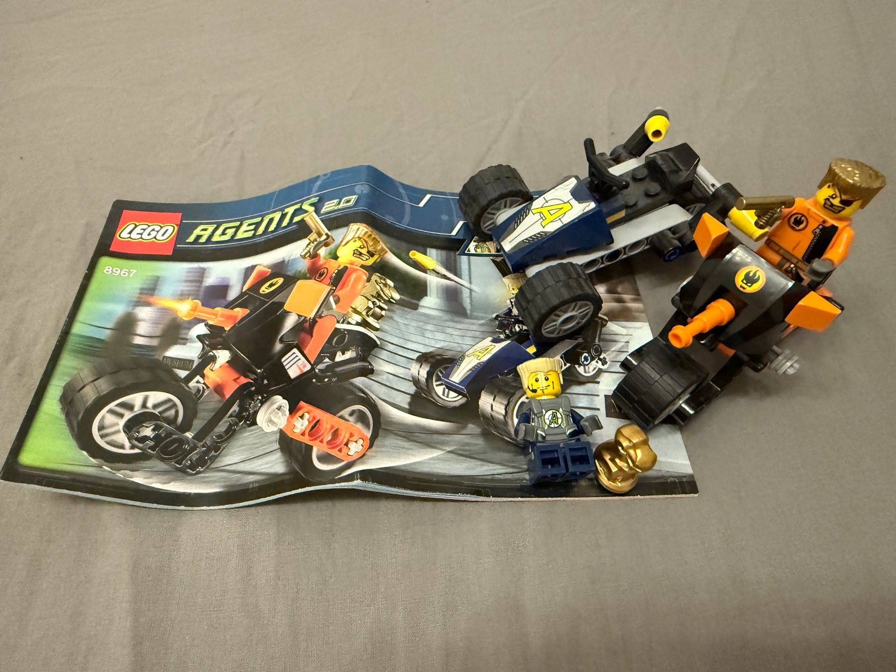 Lego Giocattoli: Lego Agents 8971 8967 komplett – Usato da Rümlang venduto da sas_bv6z 3