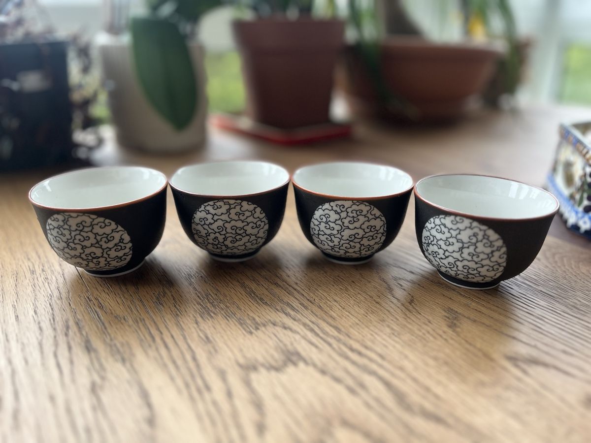 Tazze: 4 Teeschalen aus Japan – Usato da Spiegel b. Bern venduto da Pie_6z6h 1