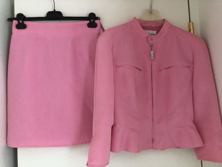 Mugler Vintage Kostüm, pink, Gr. 36, Top Zustand!