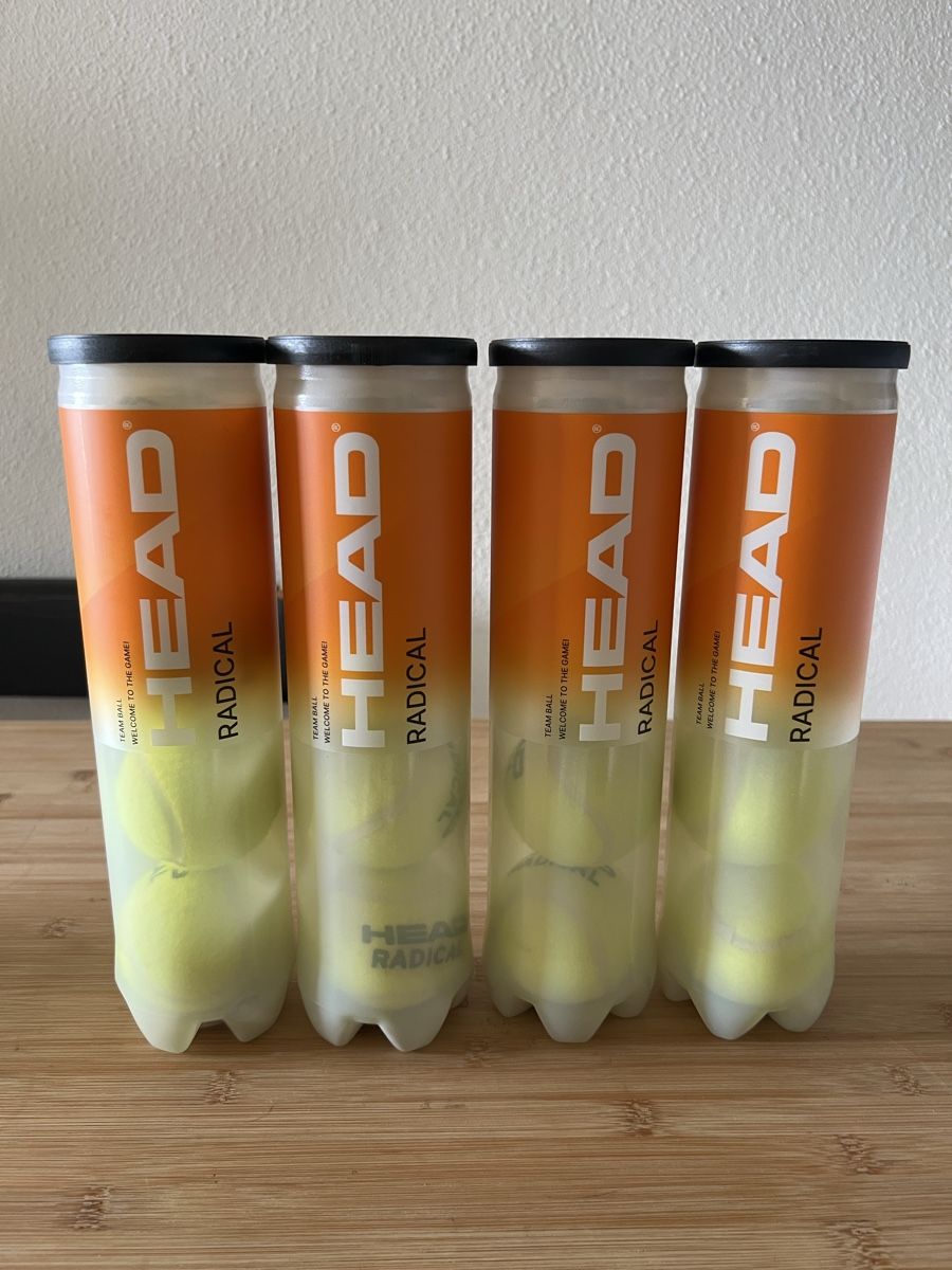 Head Palloni: Head Radical Tennisbälle UNGEÖFFNET – Nuovo e nell'imballaggio originale da Regensberg venduto da kon_d85d