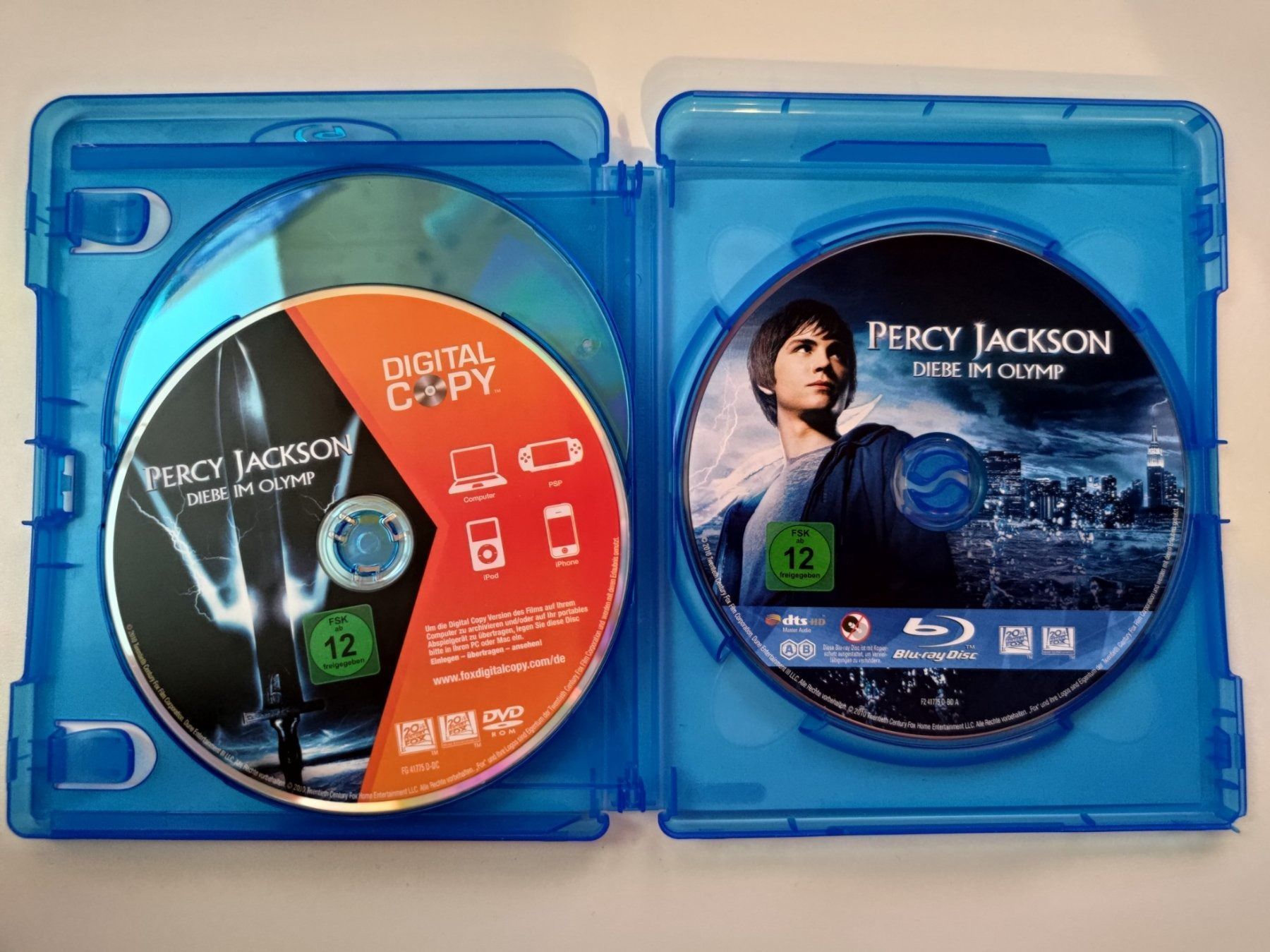 Tutti i DVDs: Percy Jackson - Diebe im Olymp – Usato da Liestal venduto da Kratzilla 2