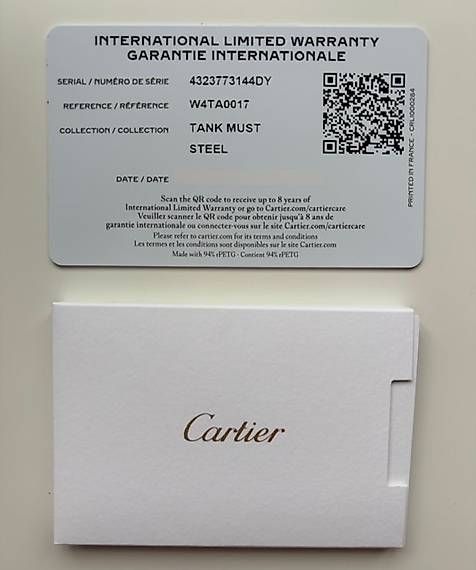 Orologi: CARTIER Tank Must Uhr / NEU – Usato da Männedorf venduto da LA07 3