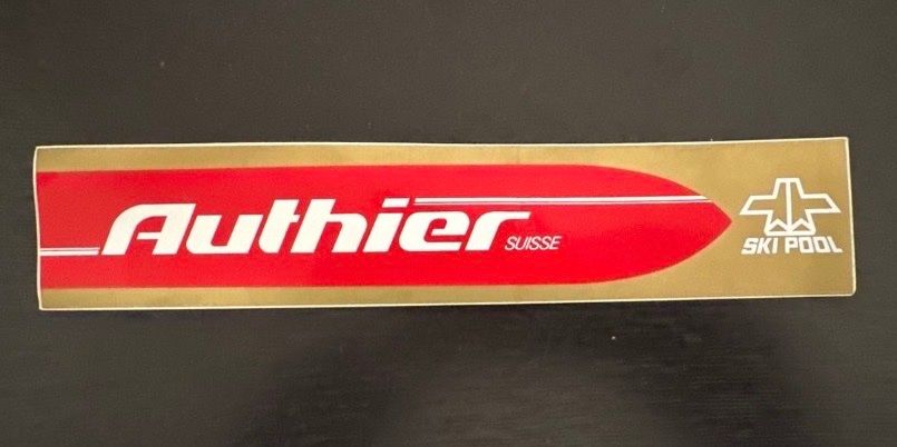 Sticker: 3 Authier Aufkleber – Nuovo (secondo la descrizione) da Frauenfeld venduto da Jose_luis 1