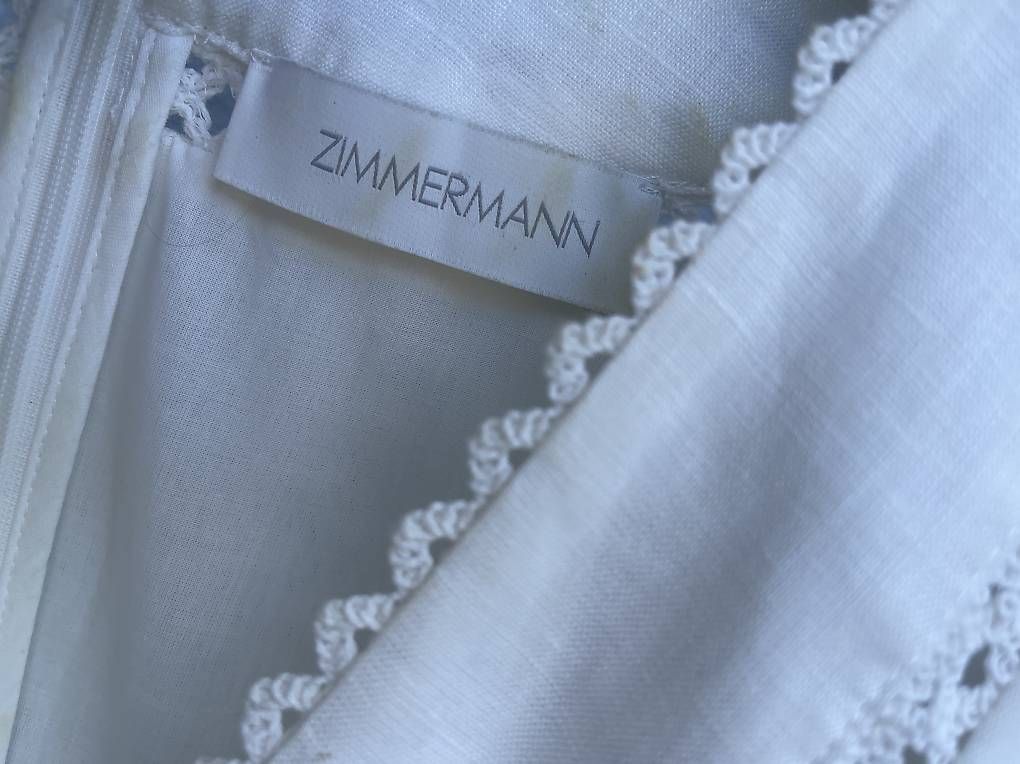 Kleider: Zimmermann Leinenkleid Weiss Gr. 0 – Gebraucht aus Horgen von ts5_8tgx 2