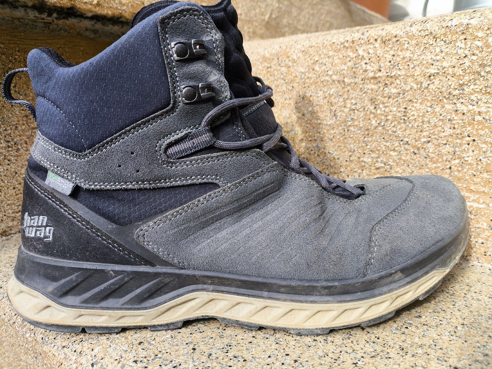 Hanwag Chaussures hommes: Hanwag Blueridge ES Wanderschuhe anthrazit Grösse 46 – D'occasion à Bern par stefsvolta 6