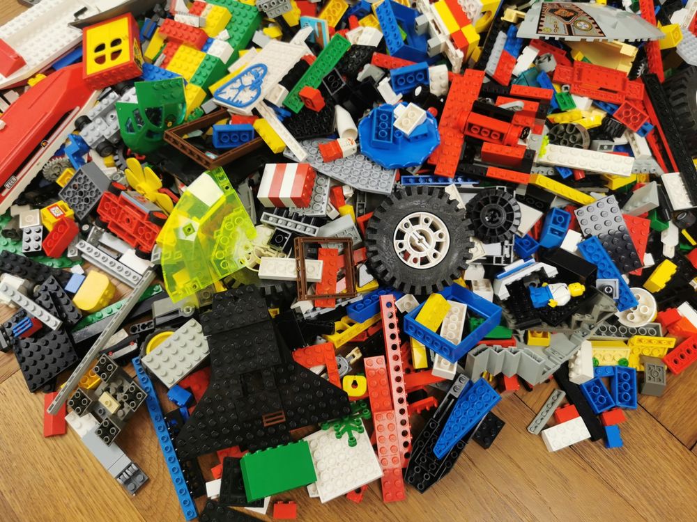 XXL Lego Mix gebrauchte Bausteine Lot en vrac Kiste Konvolut | Kaufen ...