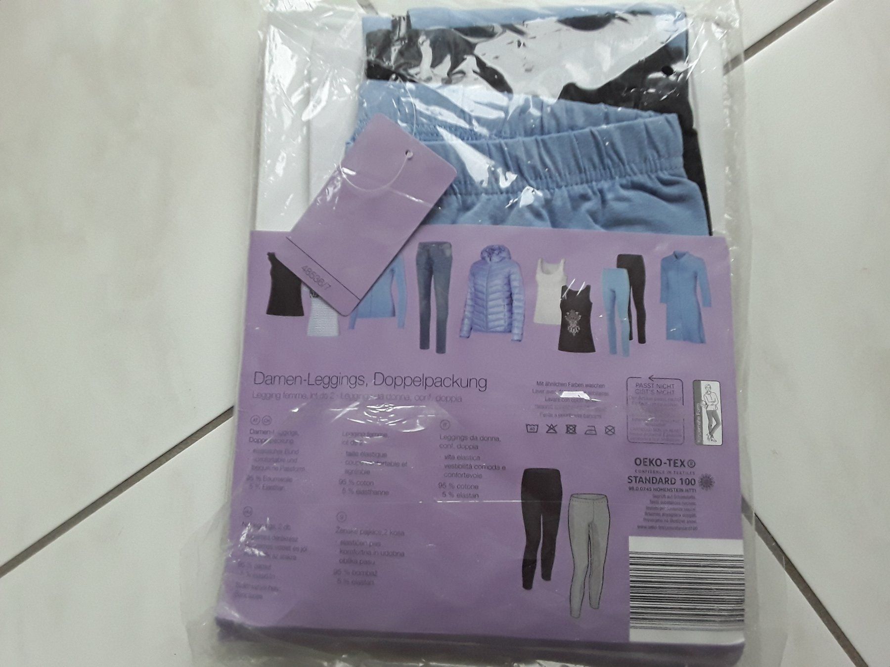 Strümpfe & Strumpfhosen: NEUE Leggins 2 Stk. Grösse  34 – Neu und originalverpackt aus Heimberg von Samprof 1