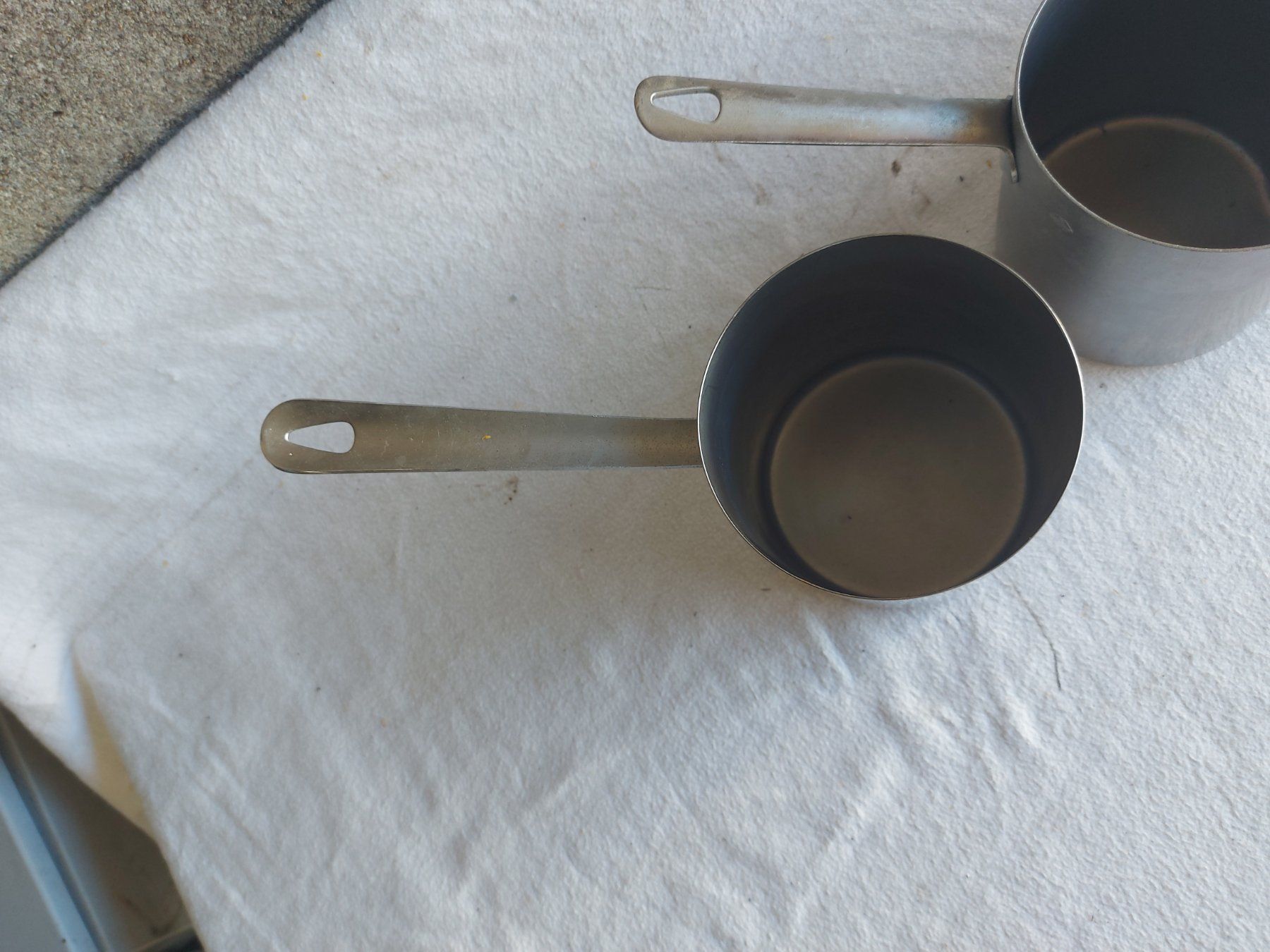 Elettrodomestici da cucina: 3er Set Becher aus Édelstall, Gastro Küche – Usato da Rheinau venduto da profitronic.shop 1