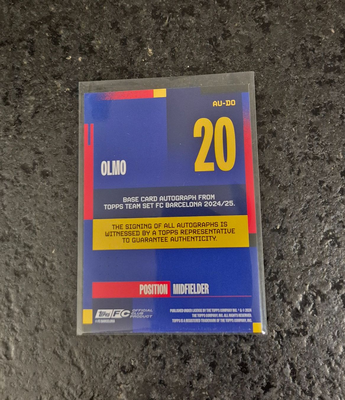 Topps Carte collezionabili: Dani Olmo /250 Autogramm - Barcelona - Topps – Nuovo (secondo la descrizione) da Burg AG venduto da Danoe 1
