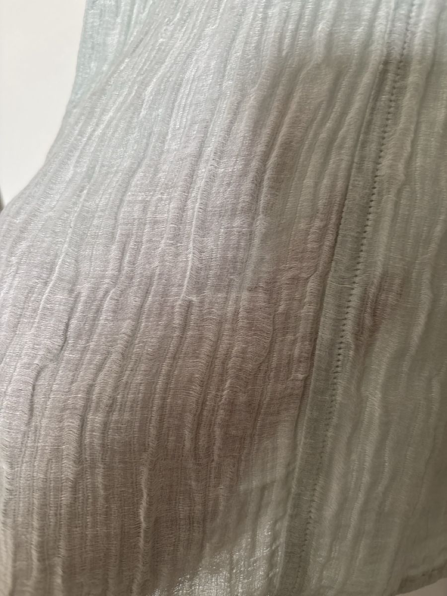 Top: GRIZAS Seide Leinen Top, Mint – Usato da langenthal venduto da rundholz7 3