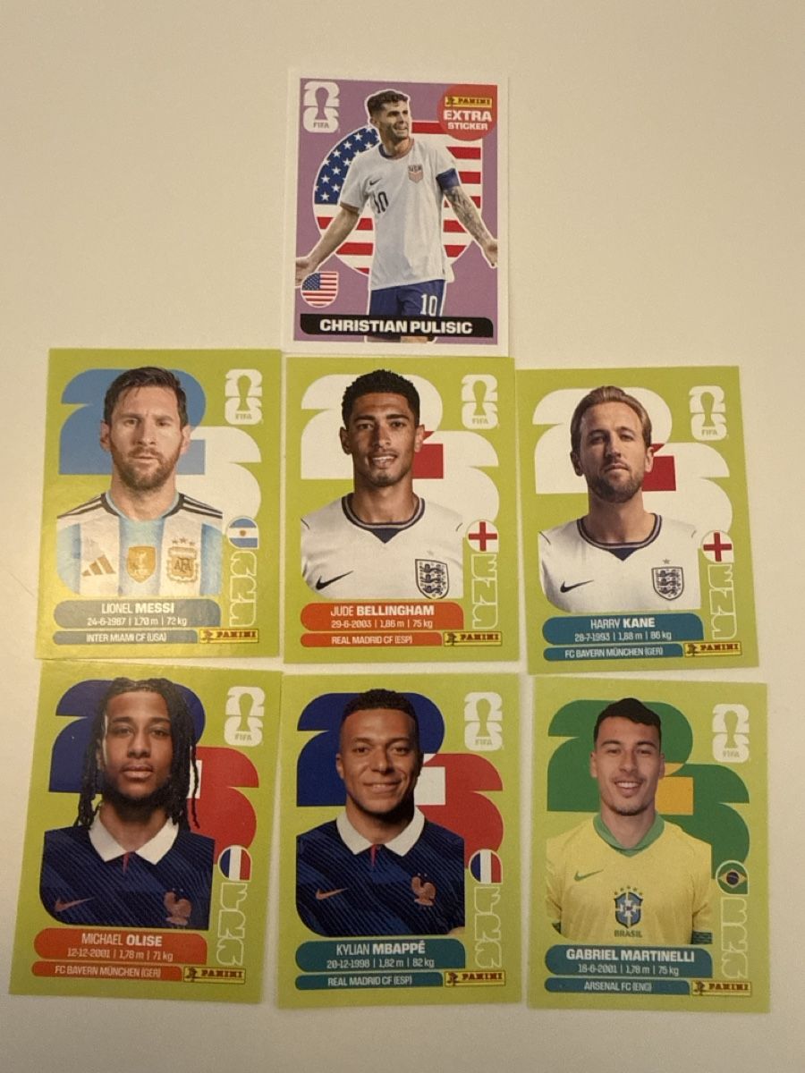 Panini Sammelbilder & Trading cards: Panini Pulisic Extra+ 6 andere  – Neu (gemäss Beschreibung) aus Bürglen UR von Amel2212