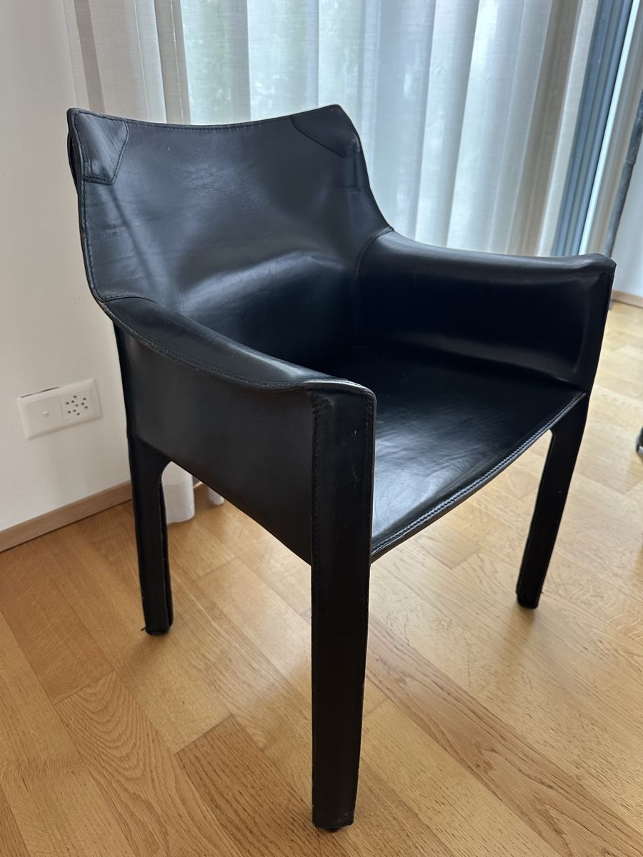 Cassina Sedie: 2 Stühle Cassina CAB 413 Black  – Usato da Basel venduto da eucalyptica 1