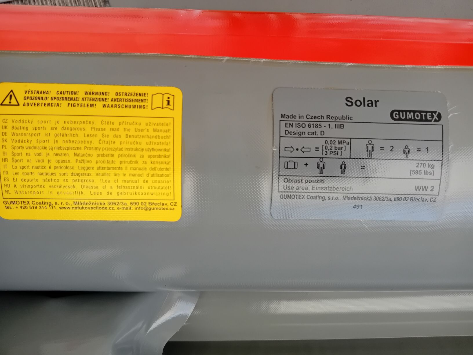 Boote: Kajak Gumotex Solar – Gebraucht aus Burgdorf von carodesign1 6