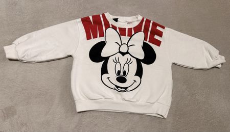 Zara Disney Minnie Mouse Pullover, Gr. 104, Top Zustand!