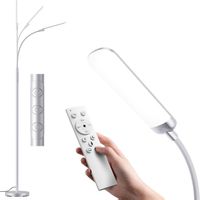 Stehlampe LED dimmbar Fernbedienung Wohnzimmer 1200 Lumen