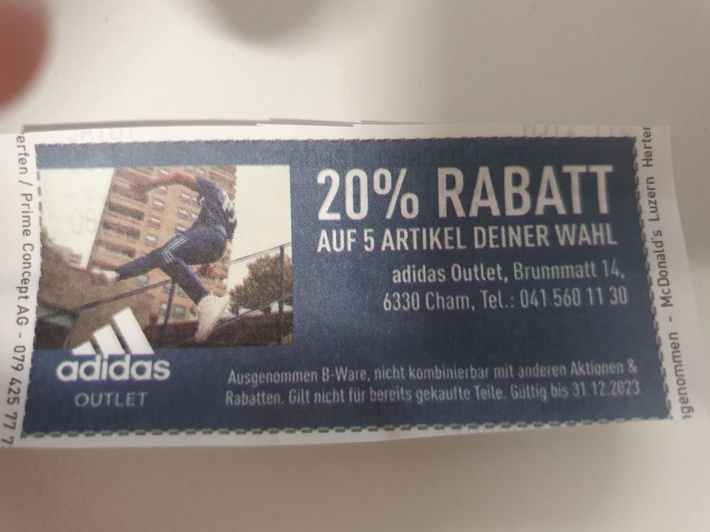 20 Adidas Outlet Cham 5 Artikel Kaufen auf Ricardo