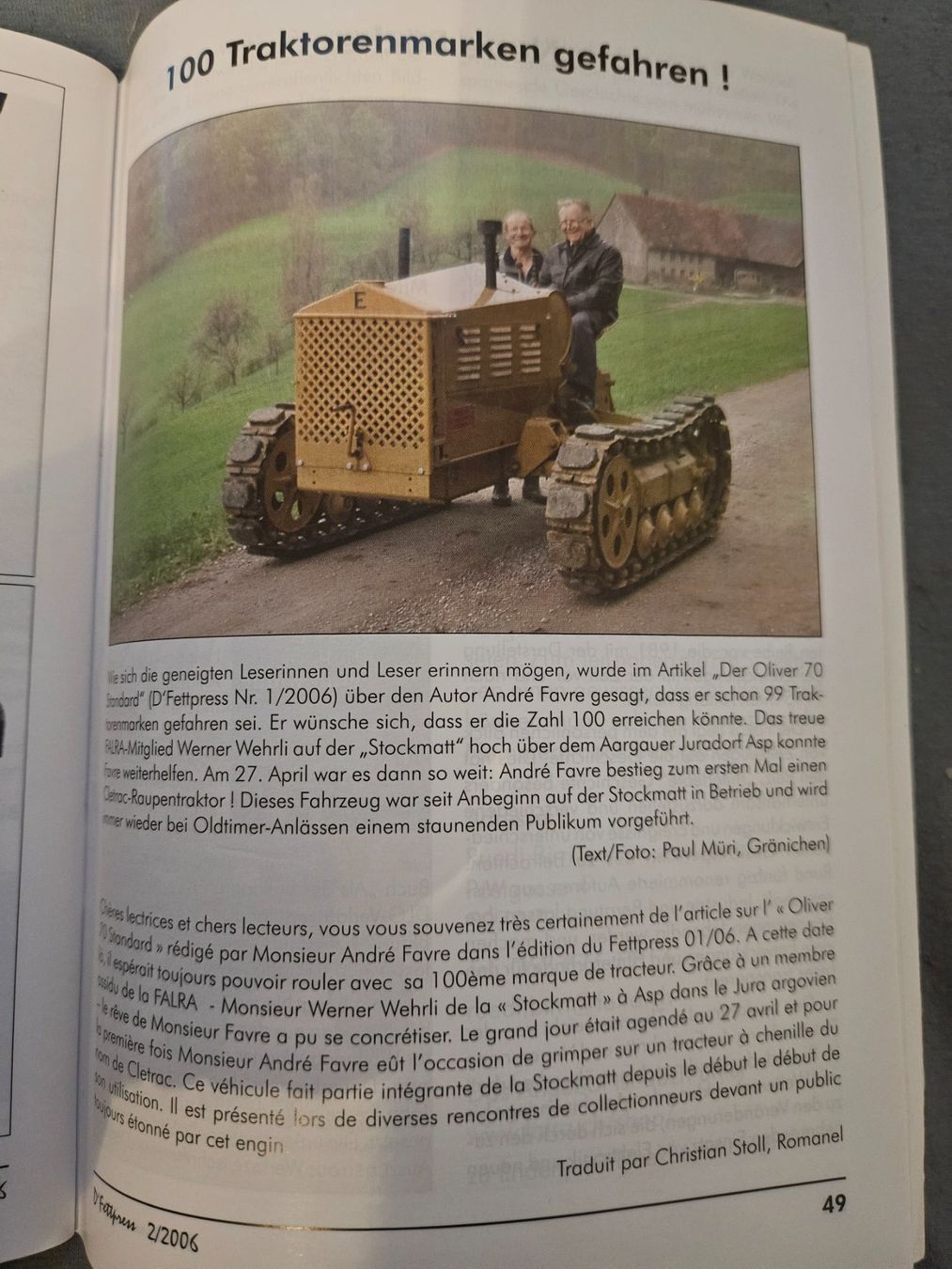 Trattori: D Fettpress 2/06 Fordson Rapid Krone xa – Usato da Flawil venduto da sr1_f6st 9