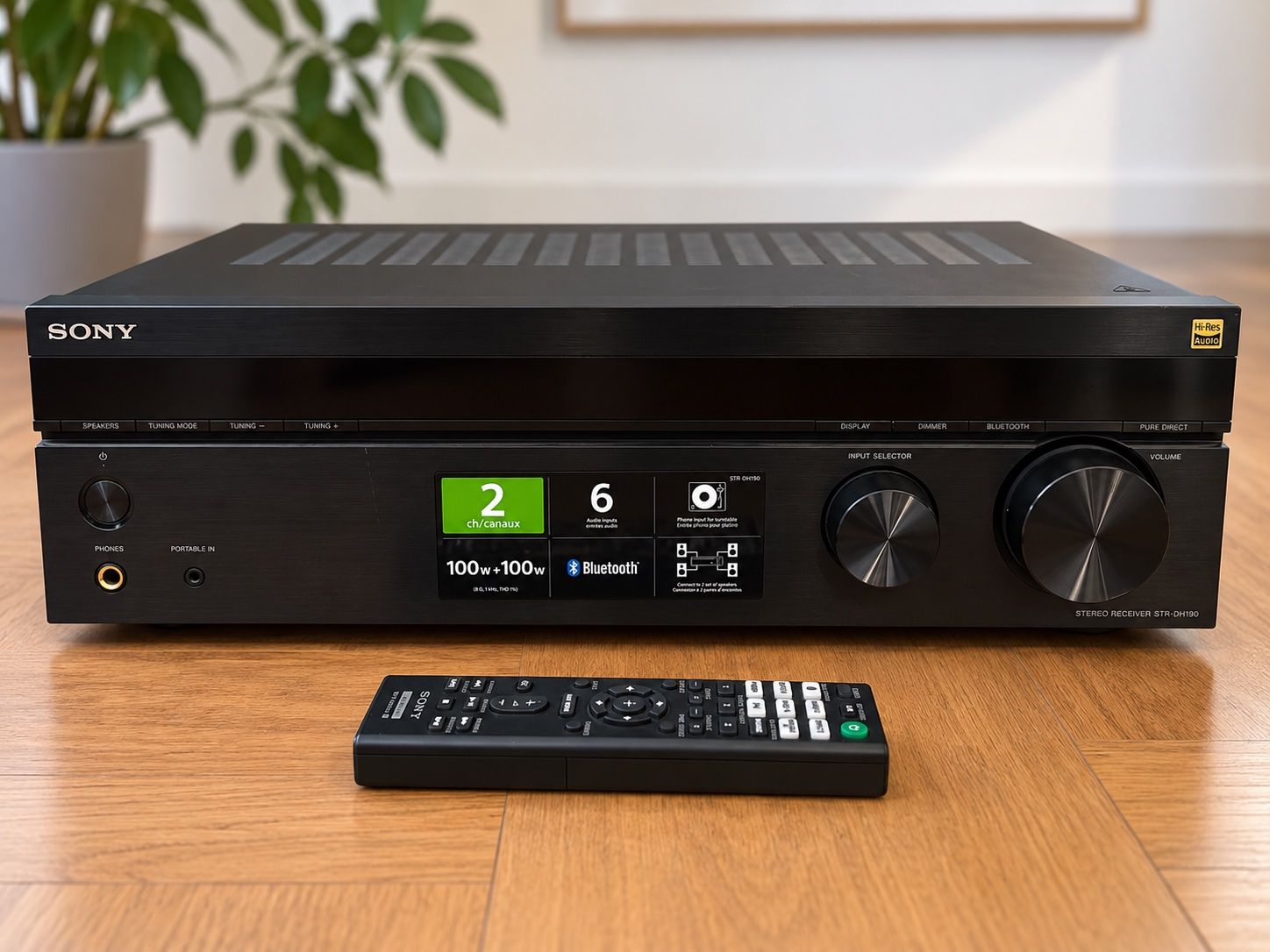 Sony Ricevitori: Sony STR-DH190 Receiver with Bluetooth + Remote – Usato da zürich venduto da rhone111