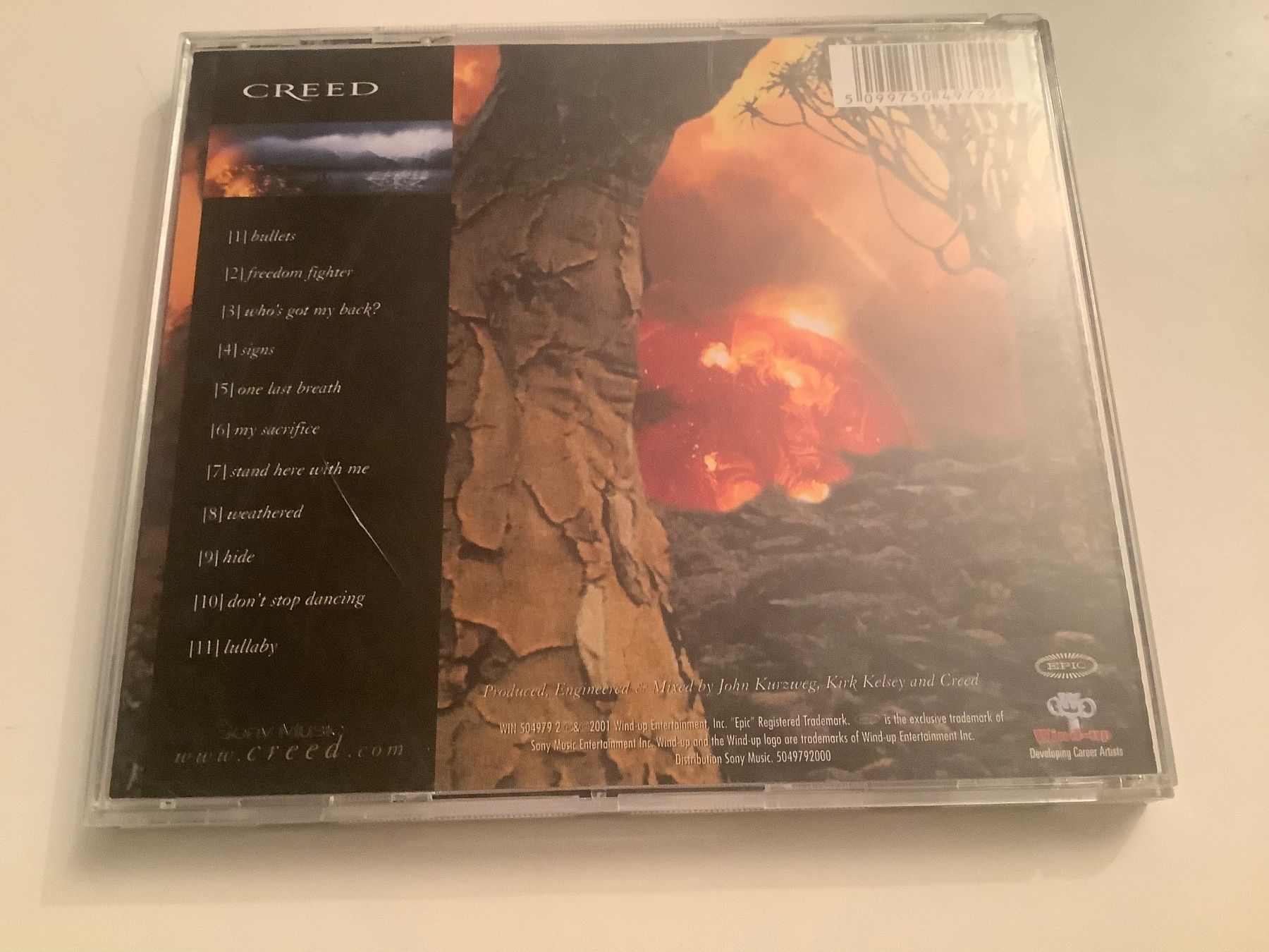 CD: Creed / weathered / 2001 – Usato da Dübendorf venduto da Shreck 1