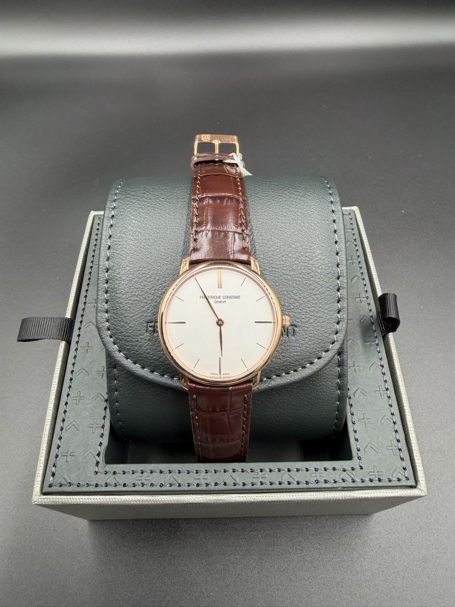 Frederique Constant Orologi: Frederique Constant - Classics Slimline - New Full Set – Nuovo e nell'imballaggio originale da Versoix venduto da WatchesGeneva 2