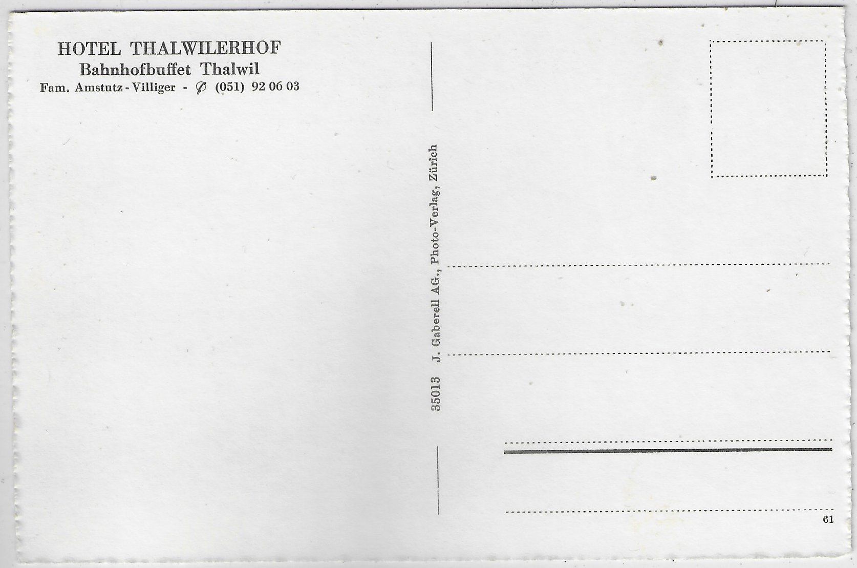 Cartoline postali: Thalwil und die Alpen – Usato da Ettingen venduto da Kartenplanet 1