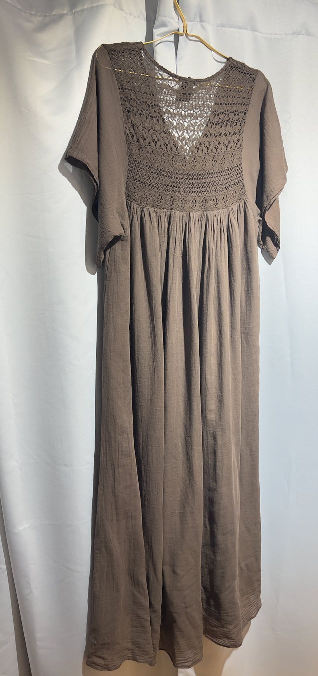 Vestiti: Sommerliches Maxikleid mit Spitze – Nuovo e nell'imballaggio originale da Zürich venduto da Naebeli 1