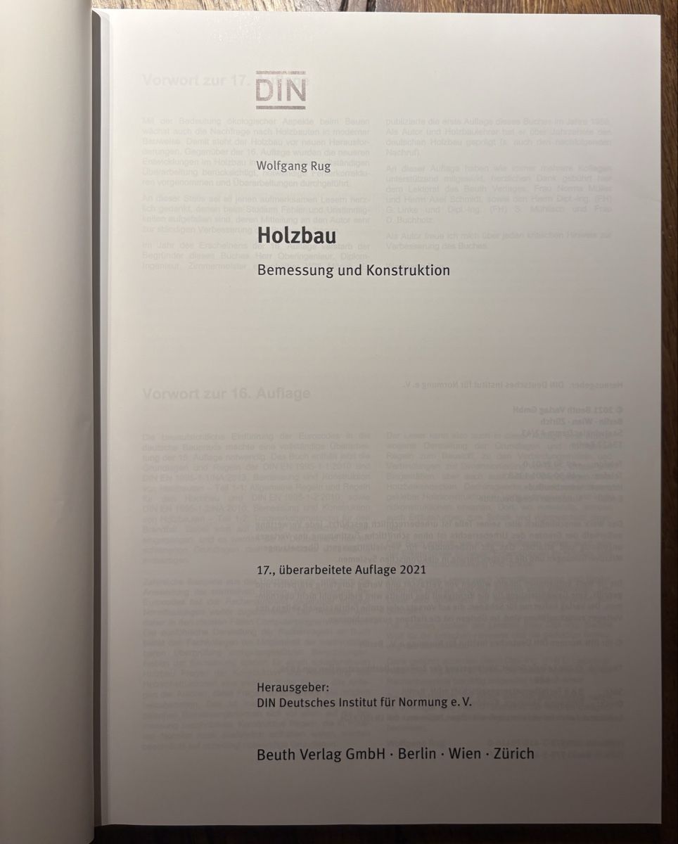 Libri: Holzbau – Nuovo (secondo la descrizione) da Rütschelen venduto da Oli-Kissling 1