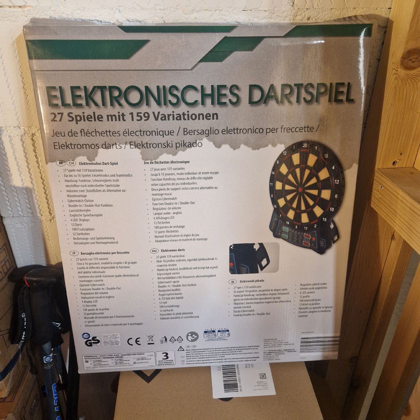 Dart: Dartscheibe elektronisch – Neu und originalverpackt aus Zollikofen von  1