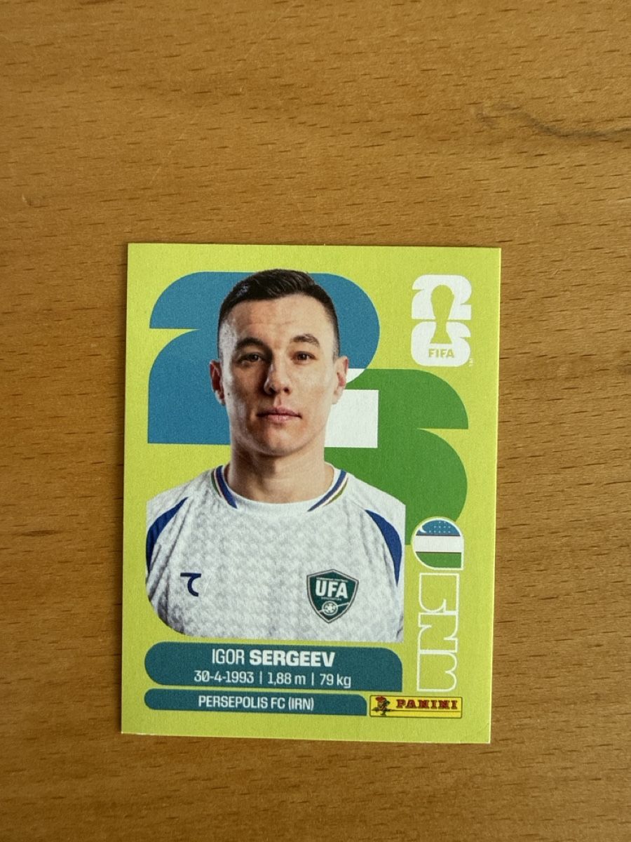 Panini Carte collezionabili: UZB 19 – Nuovo (secondo la descrizione) da Matran venduto da N-N-R