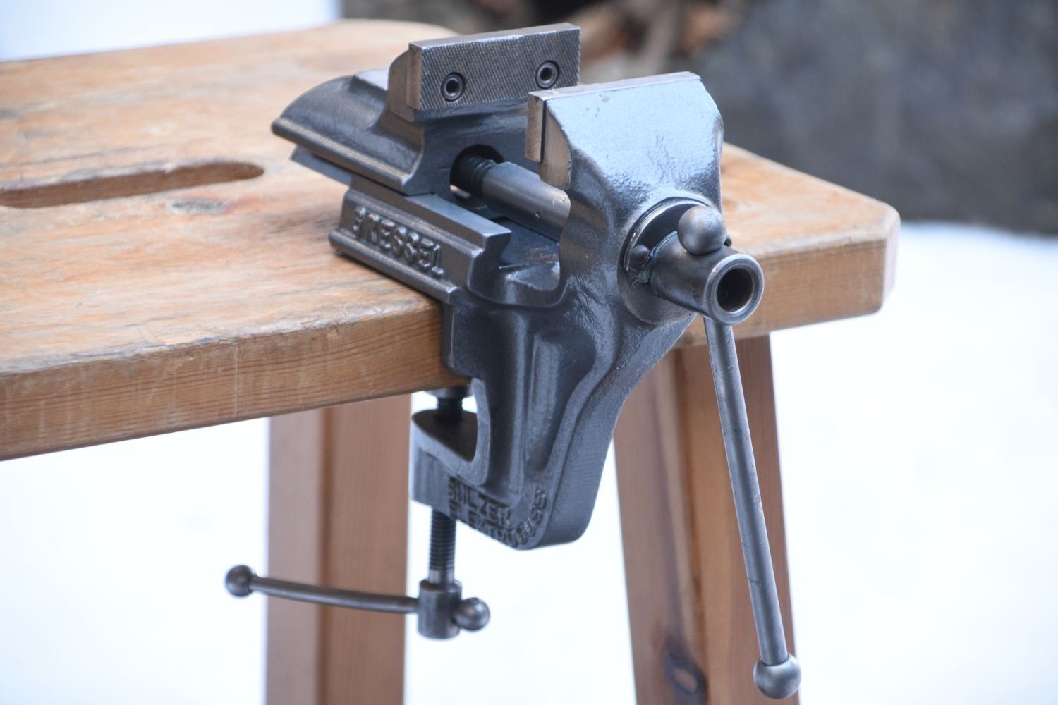 Gressel Alle Werkzeuge: Schraubstock Gressel PSB 60 (3.02kg) Nr253 – Neu (gemäss Beschreibung) aus Lichtensteig von dan_rj7z 6