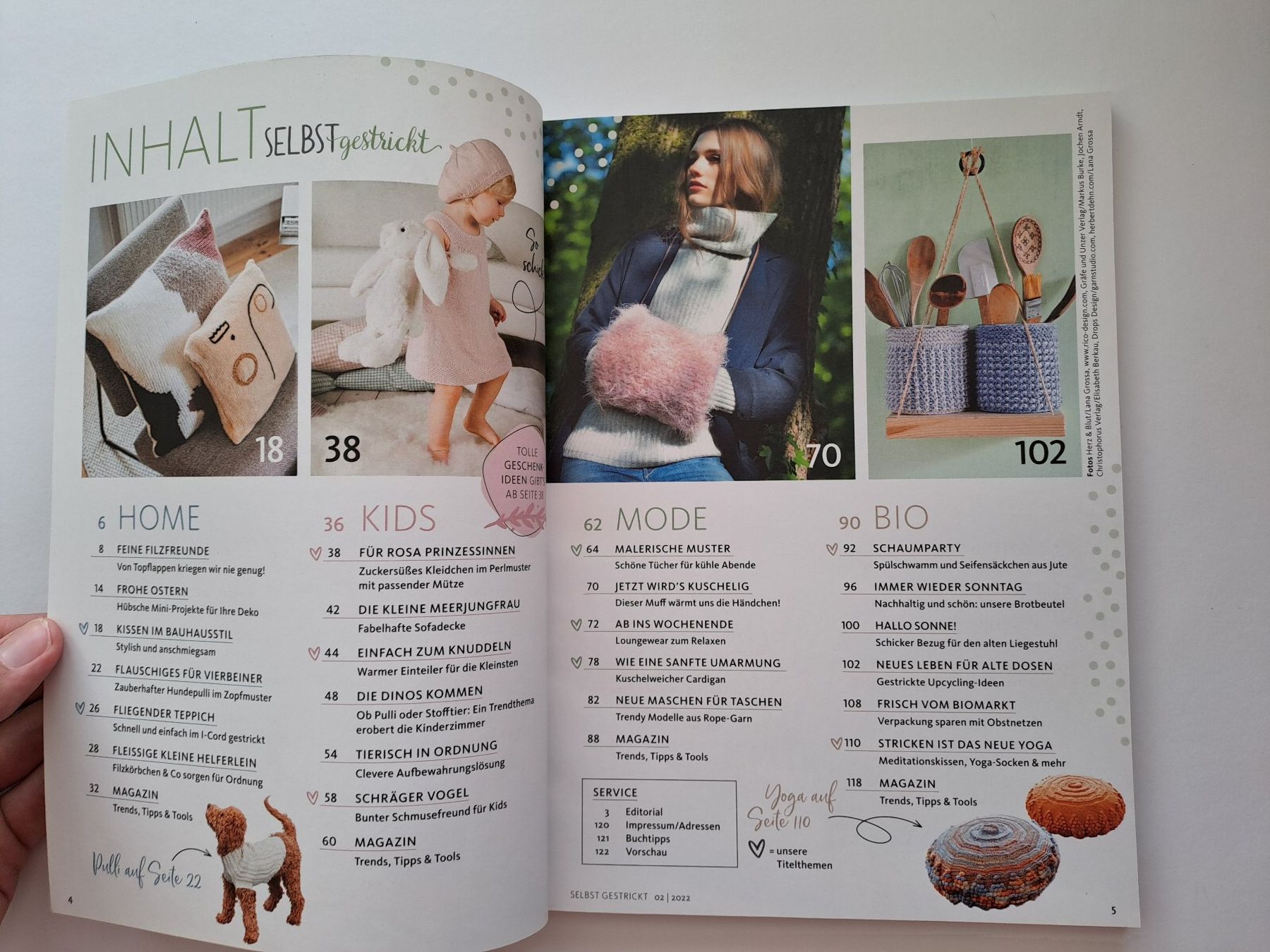 Riviste & Magazine: Strickmagazin/Strickanleitungen Selbst gestrickt – Usato da Glashütten venduto da Schwebefisch 1