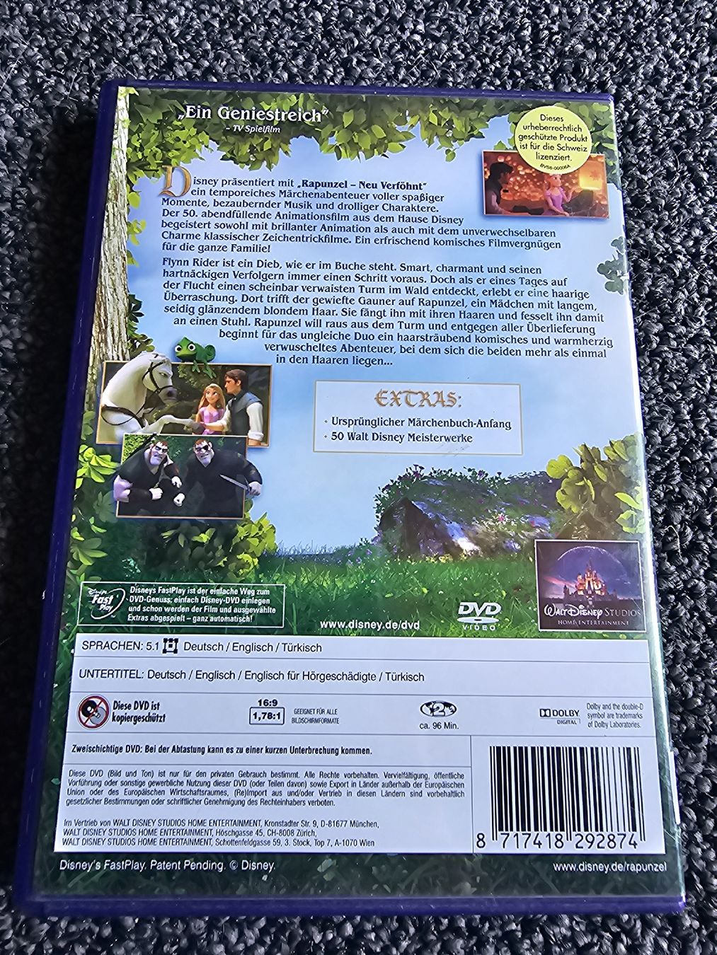 Tutti i DVDs: Disney's Rapunzel (20858) – Usato da Ruswil venduto da jan_bxl5 1