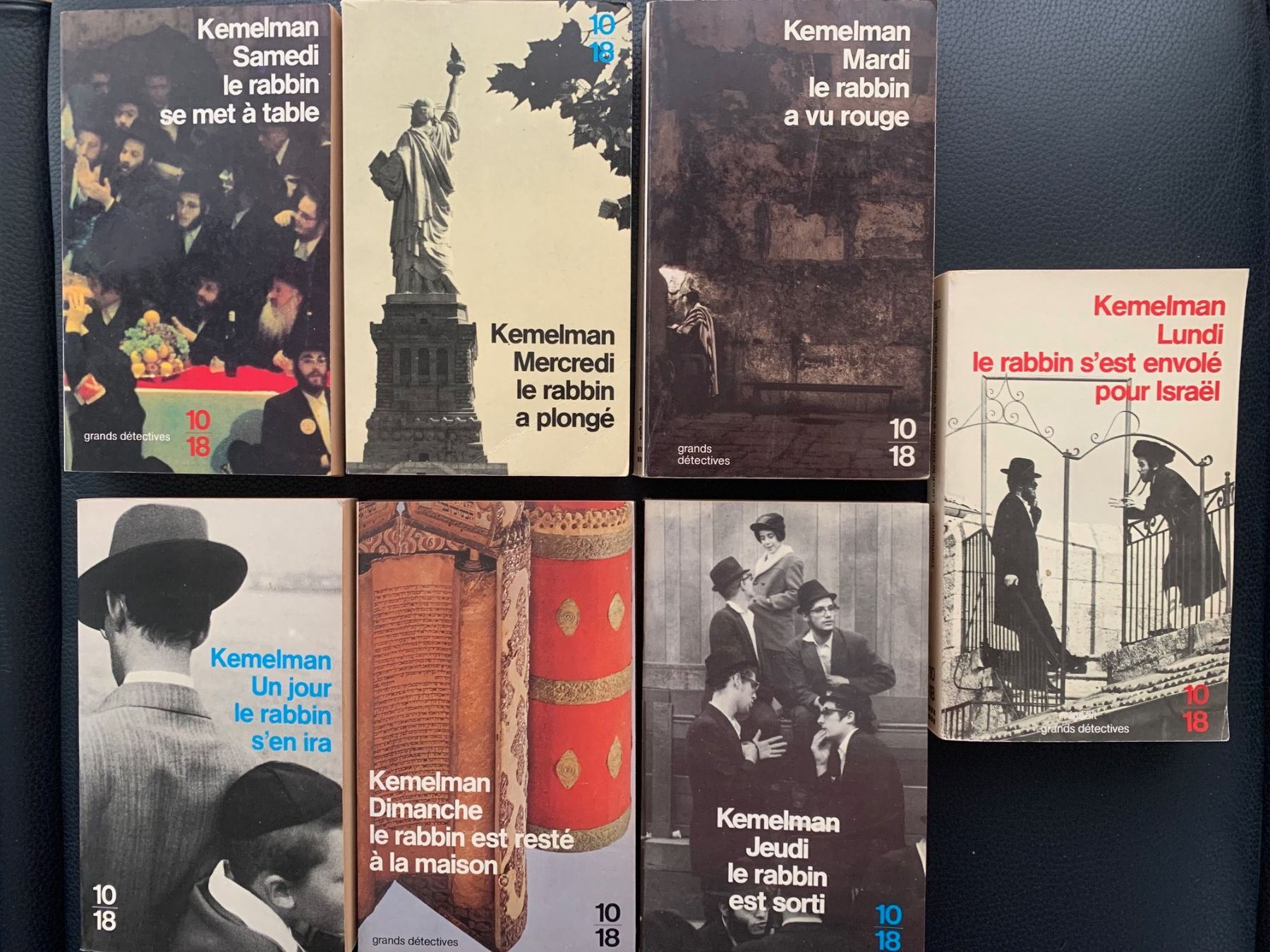 Libri: Kemelman - 7 volumes - grands détectives – Usato da Haute-Nendaz venduto da photoksar