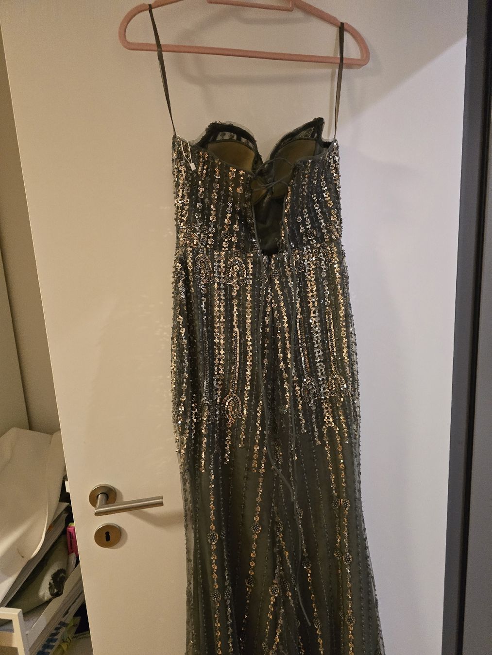 Vestiti: Wunderschönes, elegantes Abendkleid mit Pailletten, Gr. XS – Nuovo e nell'imballaggio originale da Tobel venduto da swisscap243 1