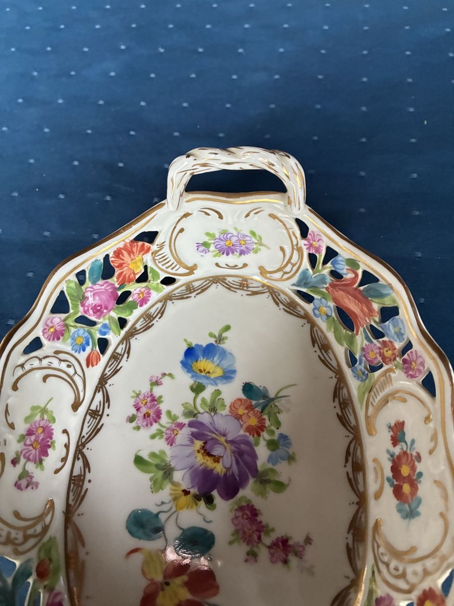 Ciotole: Dresden - Korbschale mit Blumenmotiven – Usato da Dornach venduto da Rosengarten 7