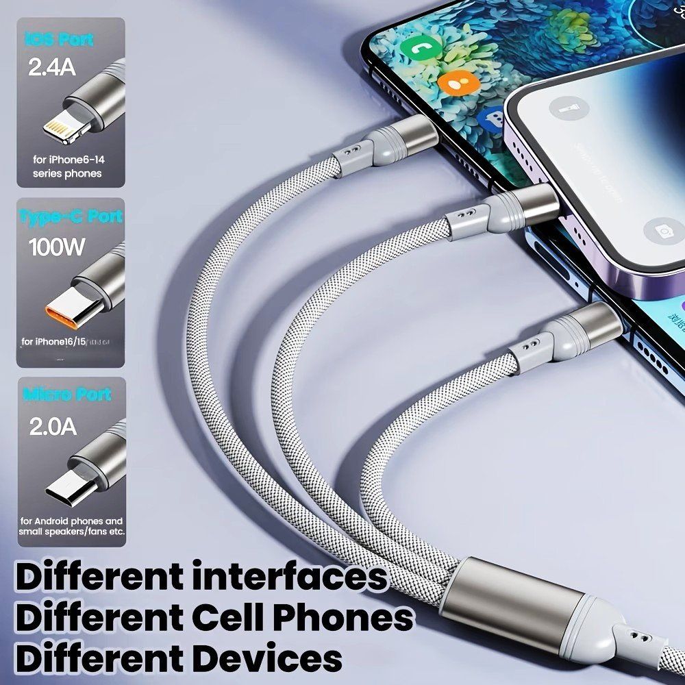 Kabel: USB-C Schnellladekabel 5-in-1 – Neu und originalverpackt aus Uznach von Jstorch 1