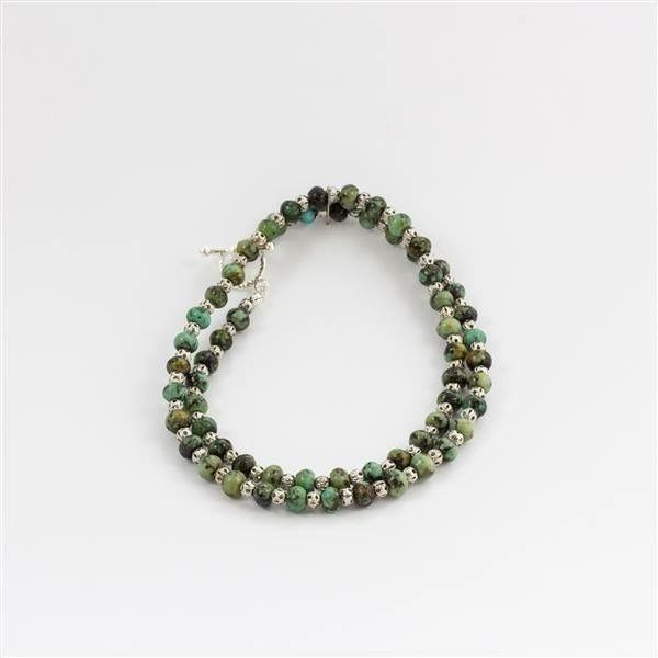 Catenine: Afrikanischer Türkis Edelsteine Collier – Nuovo e nell'imballaggio originale da Rüfenacht BE venduto da lavok