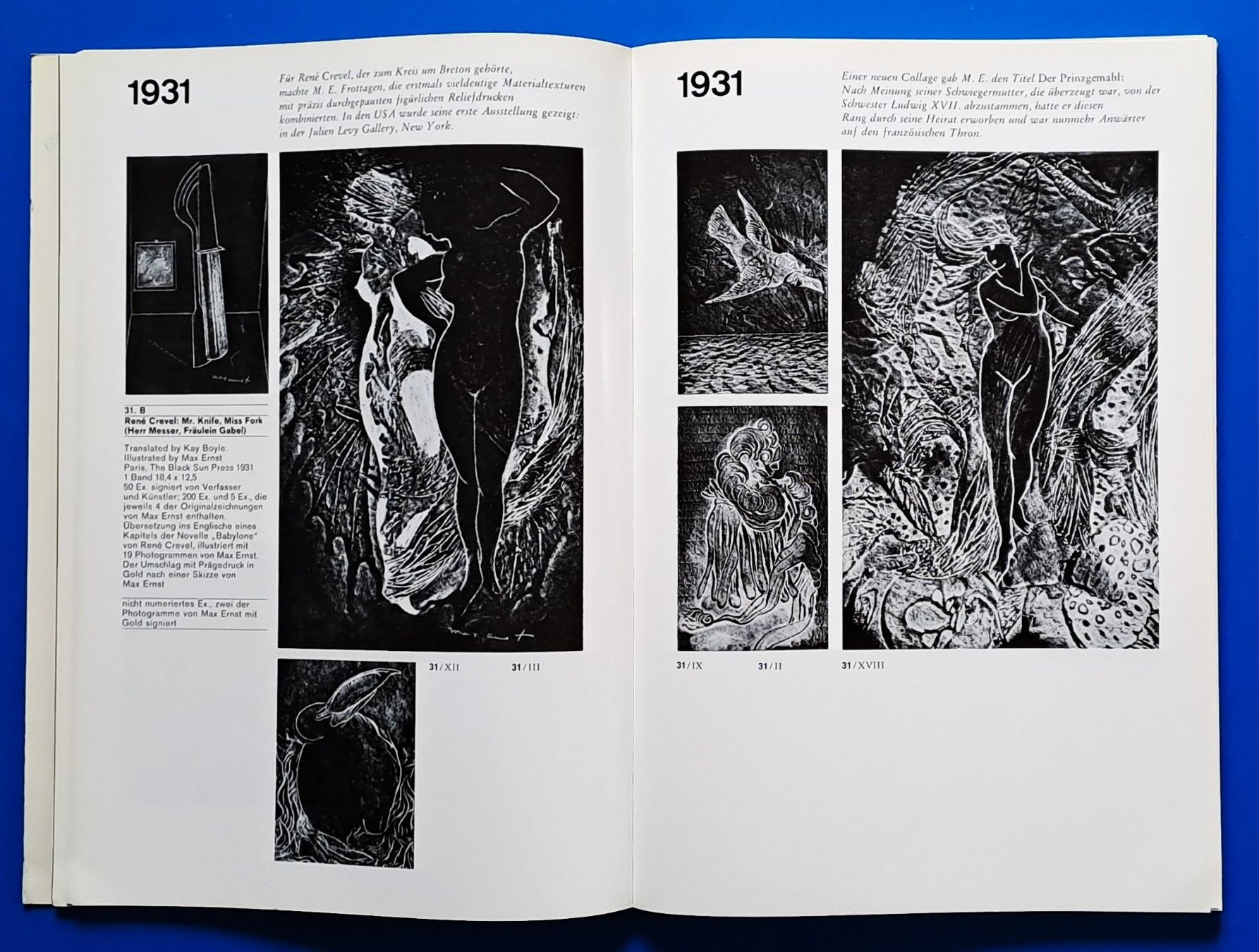 Libri: MAX ERNST: Jenseits der Malerei mit 1Original Lithografie – Usato da Zürich venduto da archiphil 7