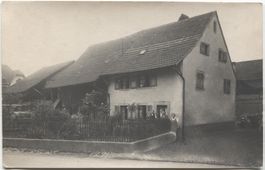 LANDWIRTSCHAFT/BAUERNFAMILIE 1920 mit Bauerngarten ZH/AG?