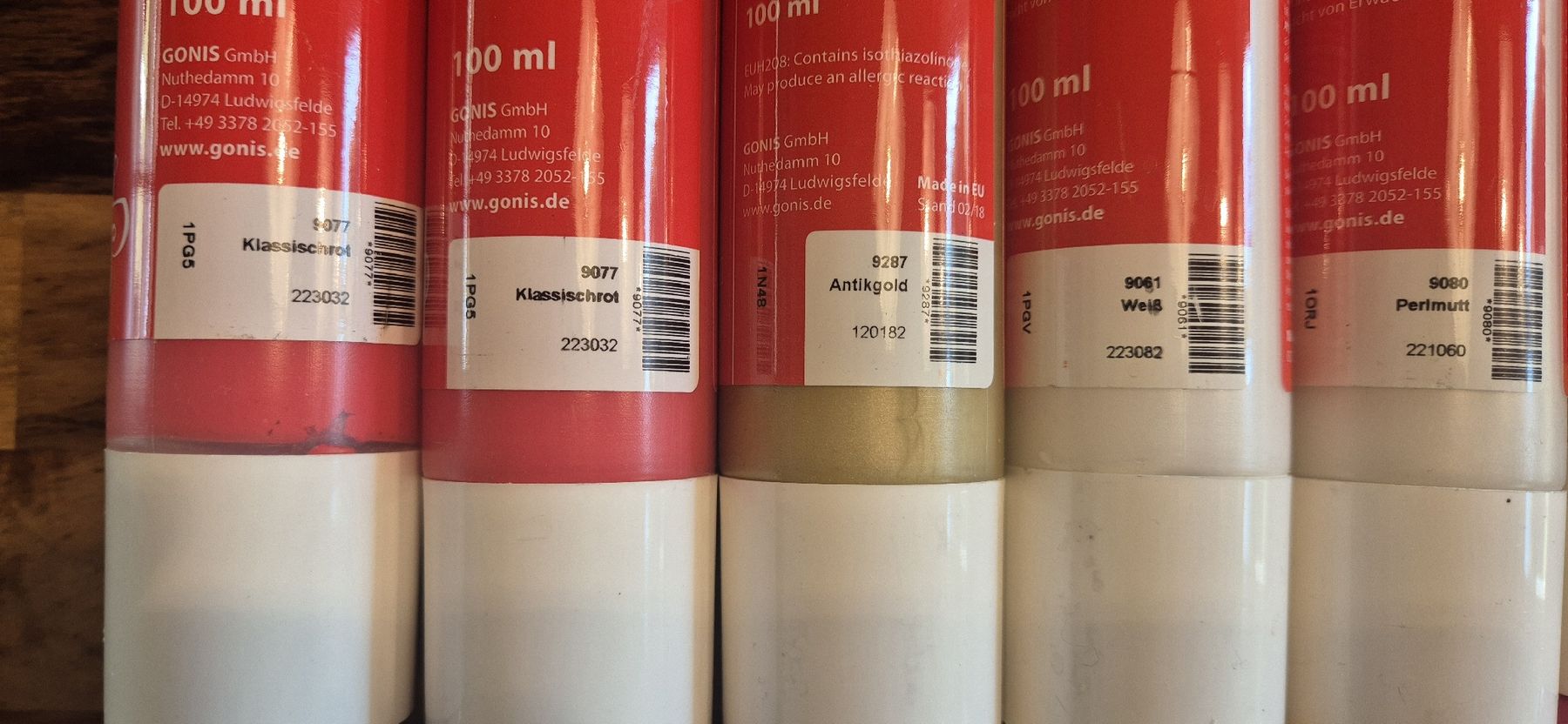 Peintures: Gonis Farben – D'occasion à Wuppenau par Suenneli10 4