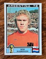 Panini WM 1978 Argentina -Wim Rijsbergen (Niederlande)Nr 263