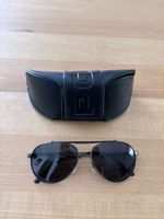 Police Sonnenbrille Pilotengestell mit Etui