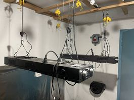 6x Alien Gardening max 320w LED Growlampen
