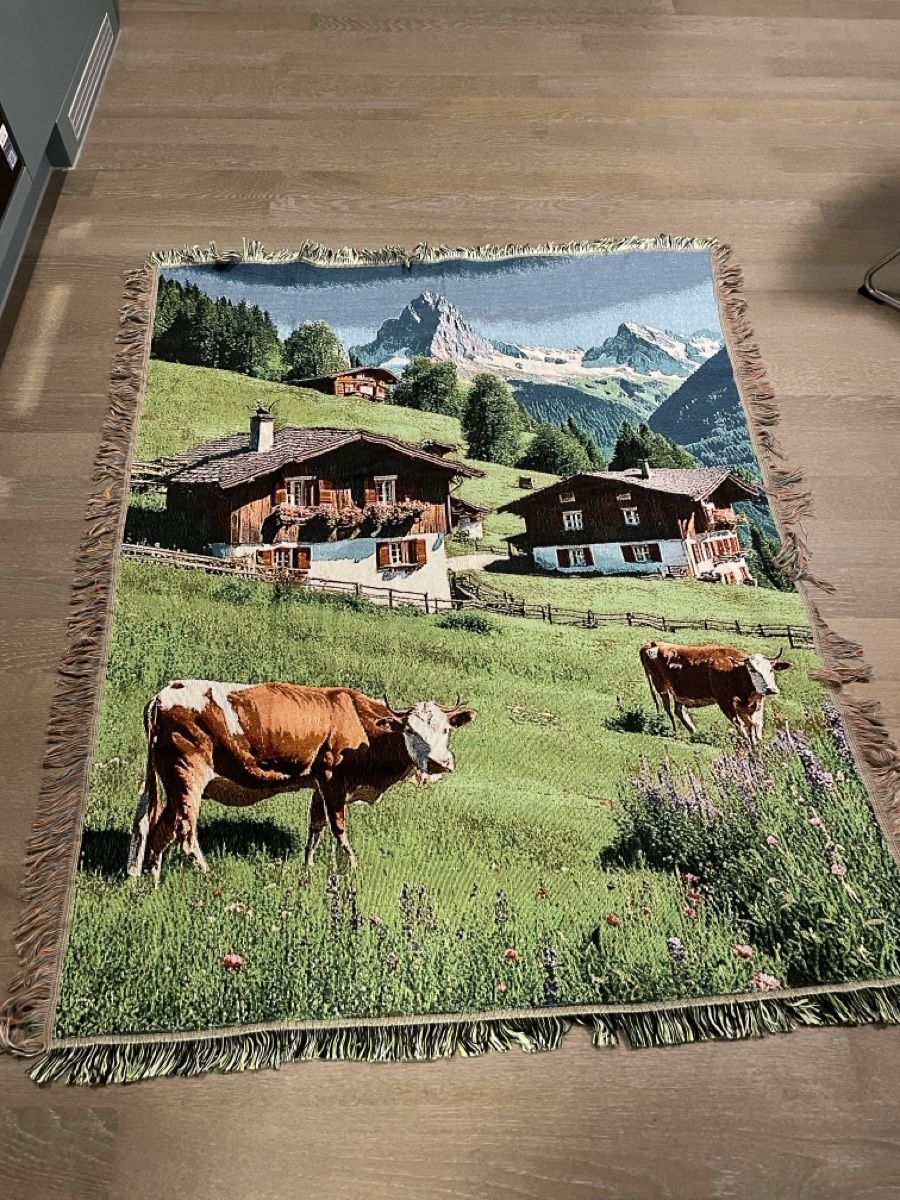 Tappeti: Big Wandteppich, Swiss Alps – Usato da Uster venduto da momogarden 1