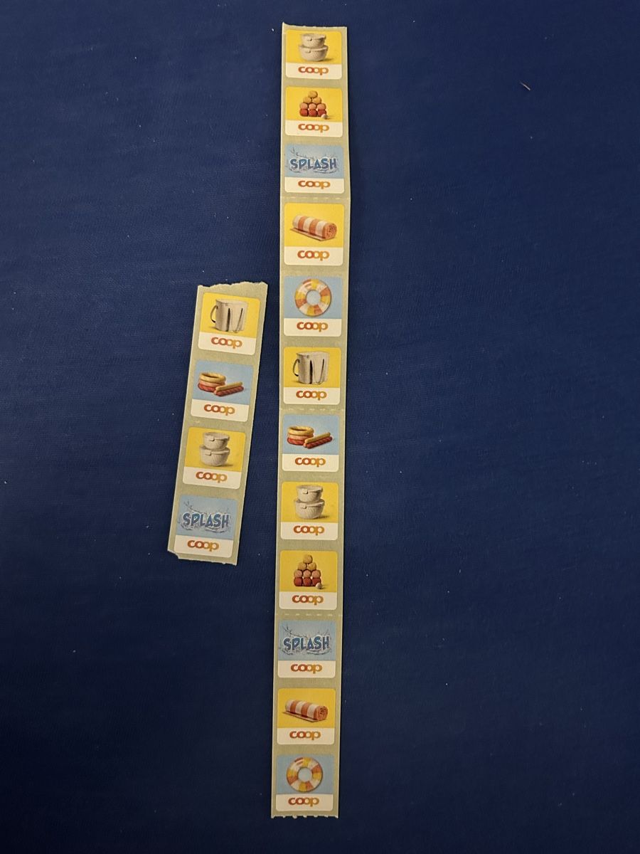 Coop Raccolte di bollini & punti: 16x Splash Coop Märkeli – Nuovo (secondo la descrizione) da Liebefeld venduto da Lev-Or