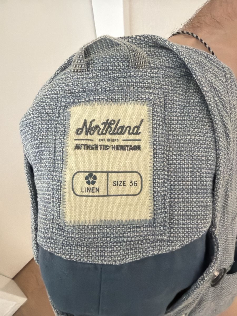 Giacche: Northland Linen Jacket, Size 36, Light Blue, Spring Coat – Usato da Glattpark(Opfikon) venduto da der_dh8z 2