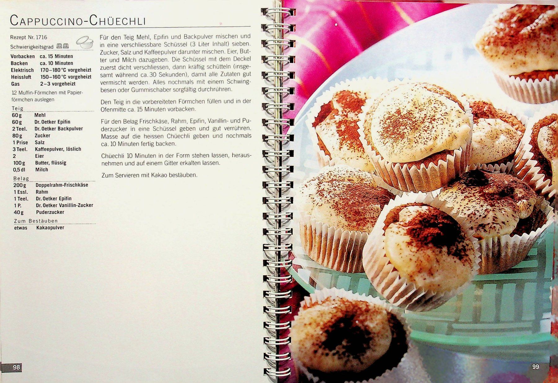 Libri: Dr. Oetker Im Nu geschüttelt oder gerührt  Band 19 – Usato da Reitnau venduto da Zaomir 8